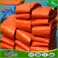 Fire retardant high density canvas polyester tarps for cover